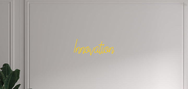 Custom text: Innovation